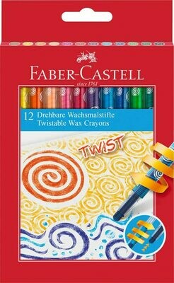 Faber Castell Twistables (Pkt 12)
