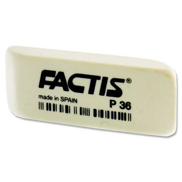 Milan Factis White Eraser