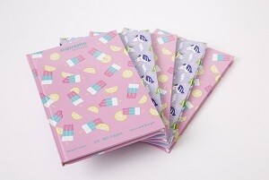 Patterned A5 Hardback Book (160 Pages)