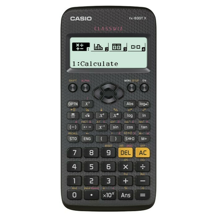 Casio fx-83GTX Black Scientific Calculator