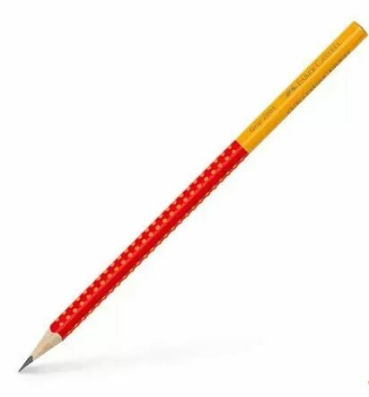 Faber Castell Dual-Tone Pencil, Colours: Red &amp; Orange