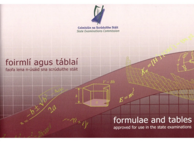 SEC Formulae Log Tables Book