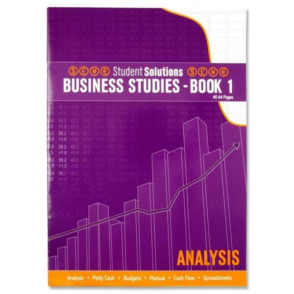 Student Solutions A4 Business Studies Book 1 (40 Pages)