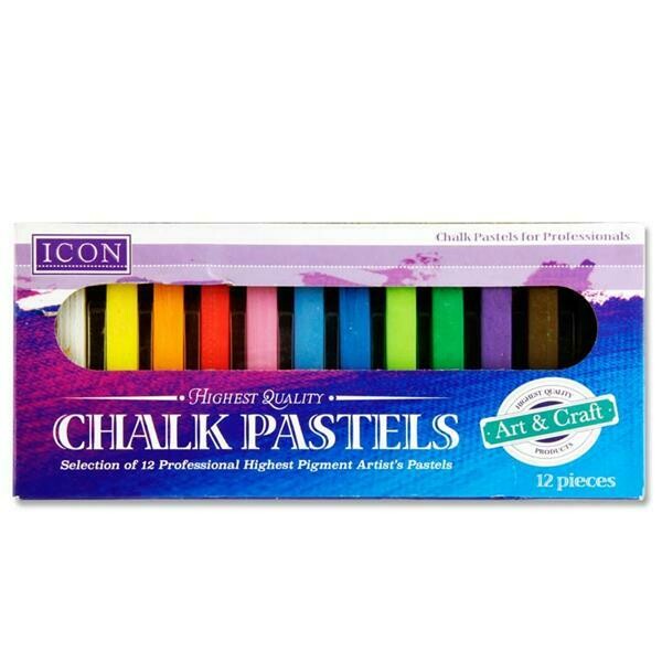 Icon Chalk Pastels (Pkt 12)