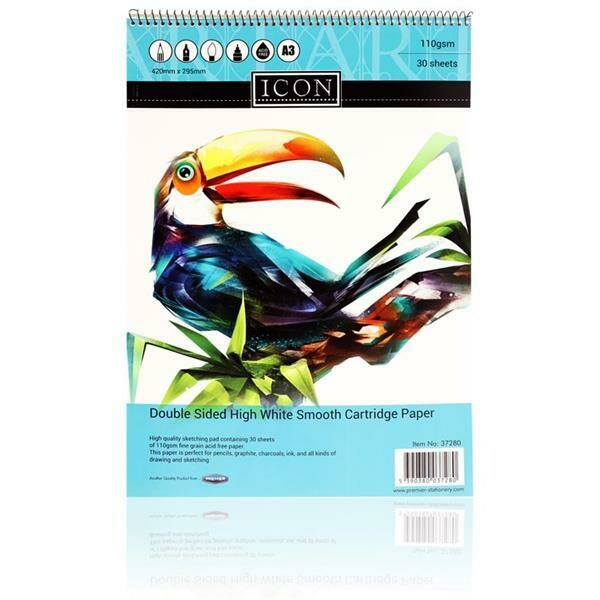 Icon A3 Sketch Pad (110gsm)