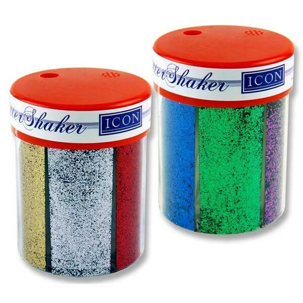 6 Part Glitter Shaker Sparkling