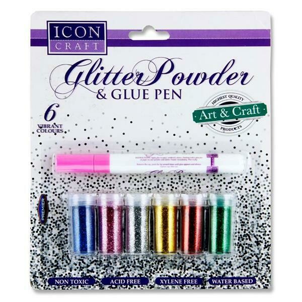 Icon Glitter Powder &amp; Glue Pen