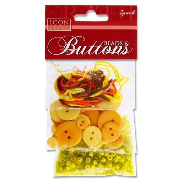 Buttons and Threads Yellow
