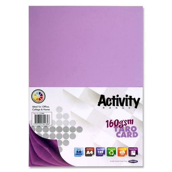 Premier A4 160gsm Taro Card (Pkt 50)