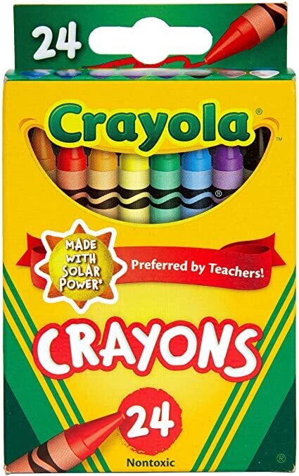 Crayola Crayons (Pkt 24)