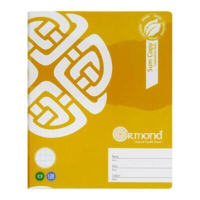 Durable Ormond Sum Copy (120 Pages)