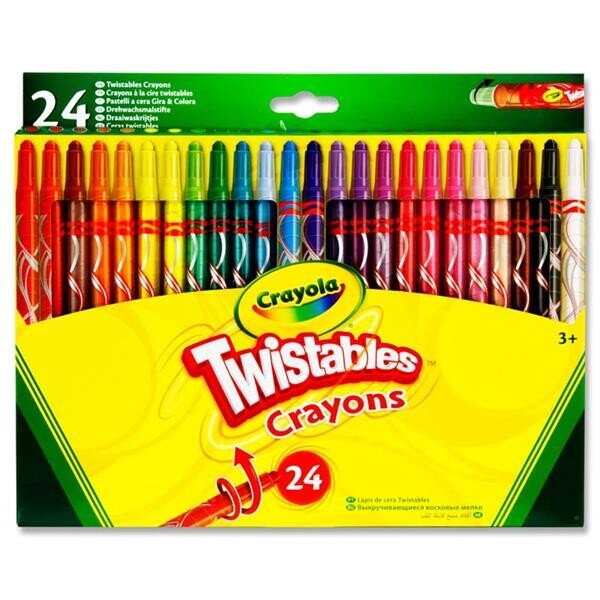 Crayola Twistables (Pkt 24)