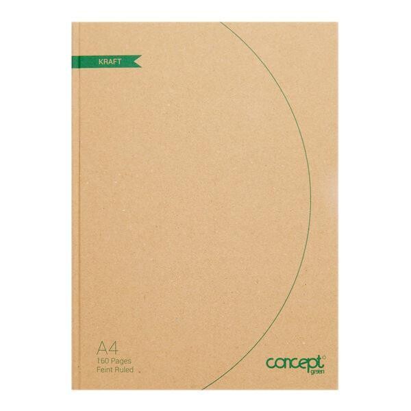 Concept Eco-Friendly A4 Hardback Book (160 Pages)