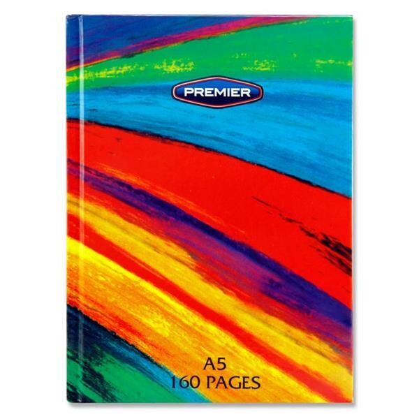 Premier A5 Rainbow Hardback Book