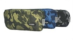 Camouflage Double Zip Pencil Case