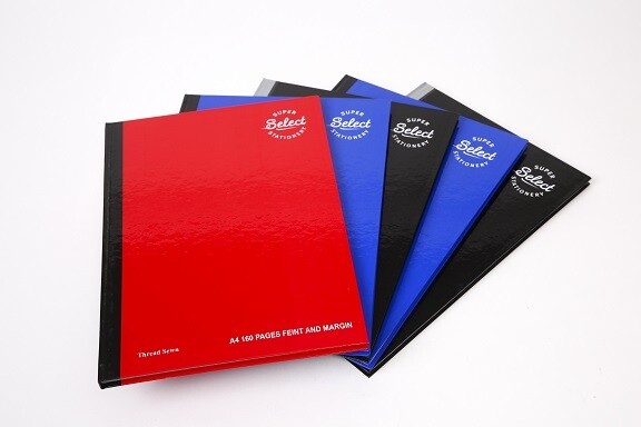 Supreme A4 Performance Hardback Book (160 Pages)