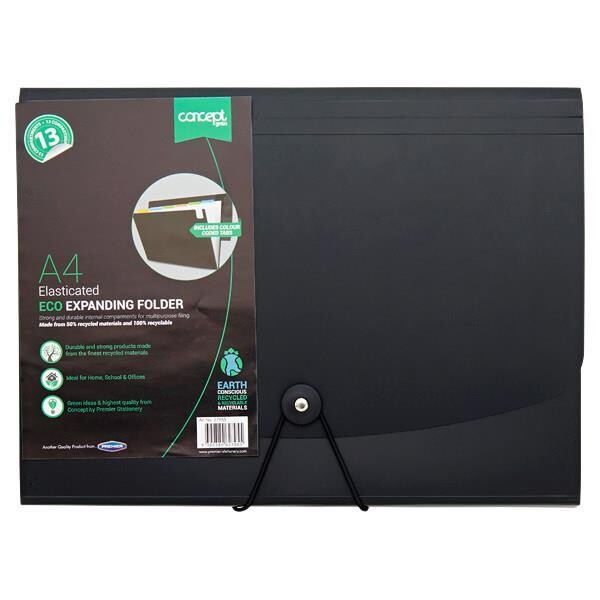 Eco-Smart A4 Expanding Elasticated Folder