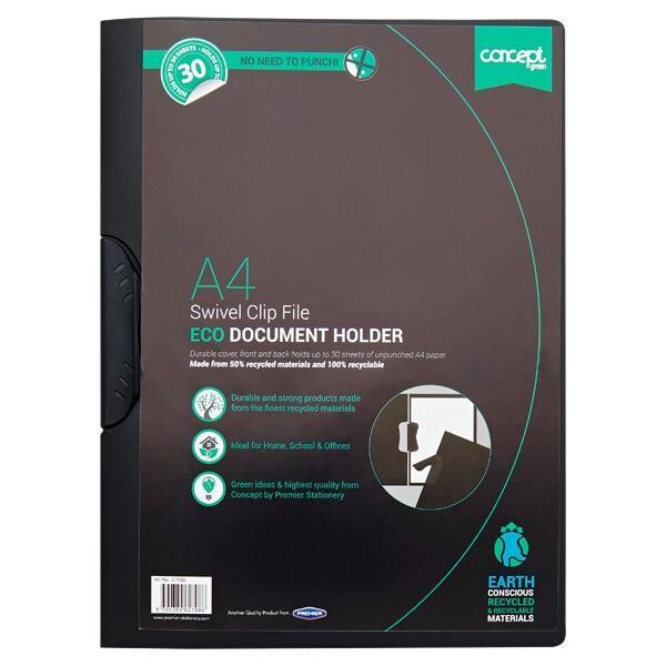 Eco-Smart A4 Swivel Clip Document Holder