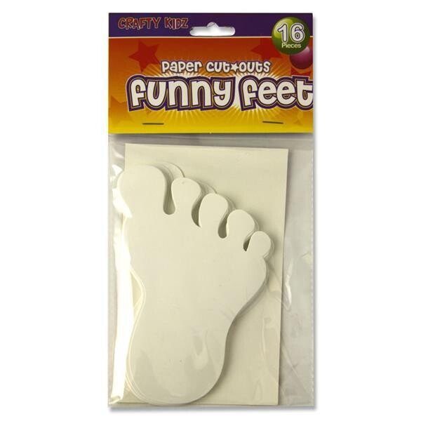 Crafty Bitz Handy Feet Cutouts (Pkt 16)