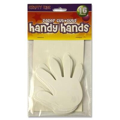 Crafty Bitz Handy Hands Cutouts (Pkt 16)