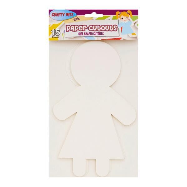 Crafty Bitz Girl Cutouts (Pkt 15)