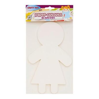 Crafty Bitz Girl Cutouts (Pkt 15)