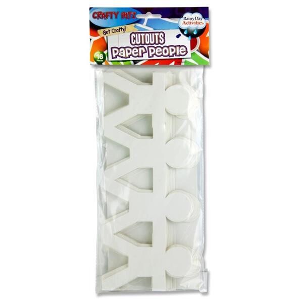 Crafty Bitz Linking Paper People Cutouts (Pkt 16)