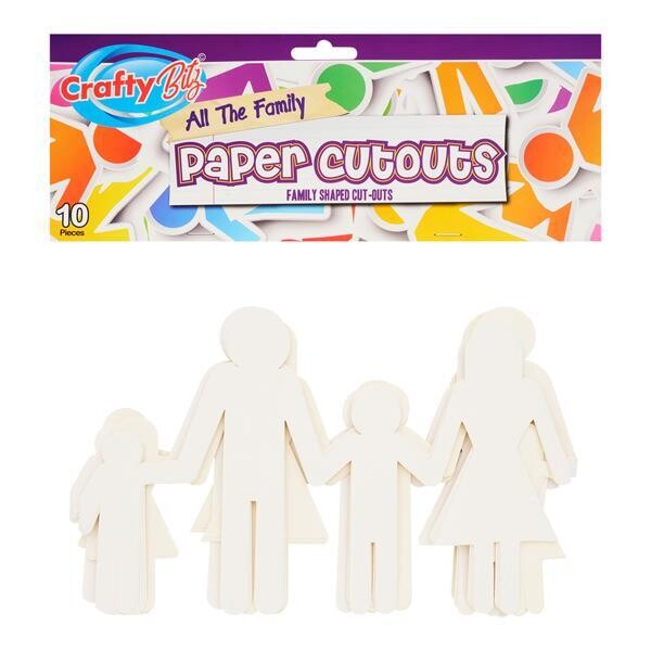 Crafty Bitz Family Cutouts (Pkt 10)
