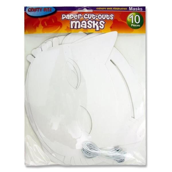 Crafty Bitz Animal Masks (Pkt 10)