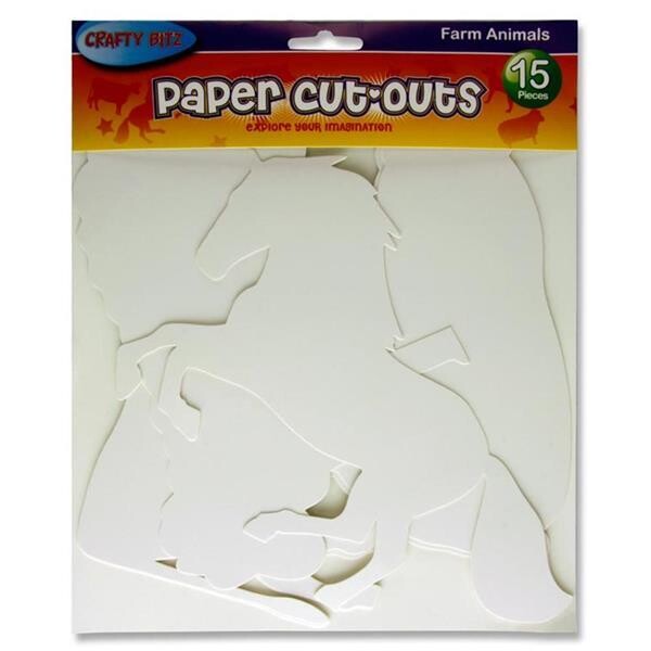 Crafty Bitz Farm Animal Cutouts (Pkt 15)