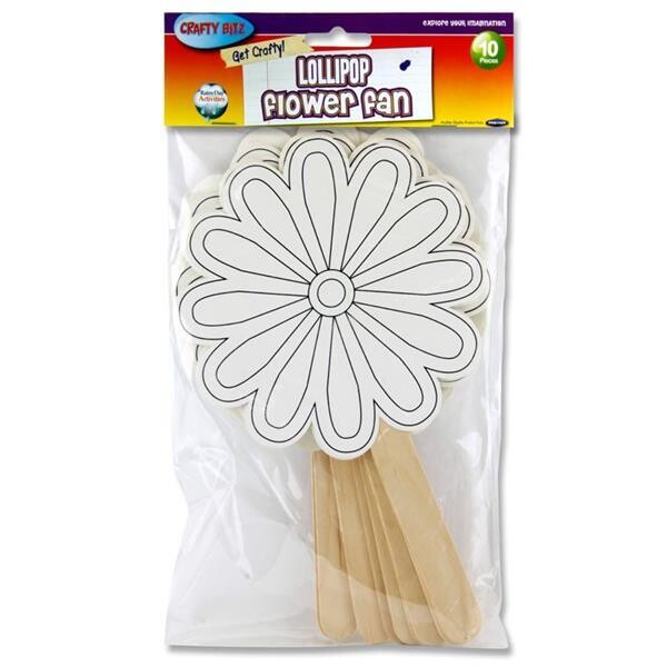 Crafty Bitz Flower Fan (Pkt 10)