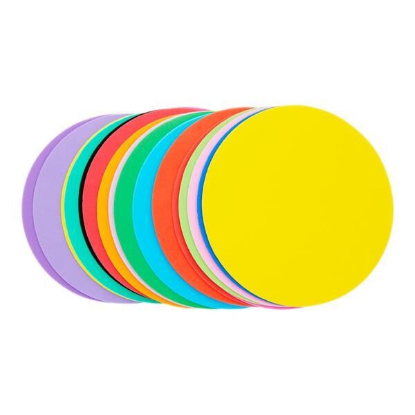 Craft Bitz Assorted Colours Foam Circles (Pkt 20)