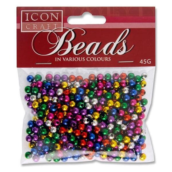 Icon Metallic Beads (45g)