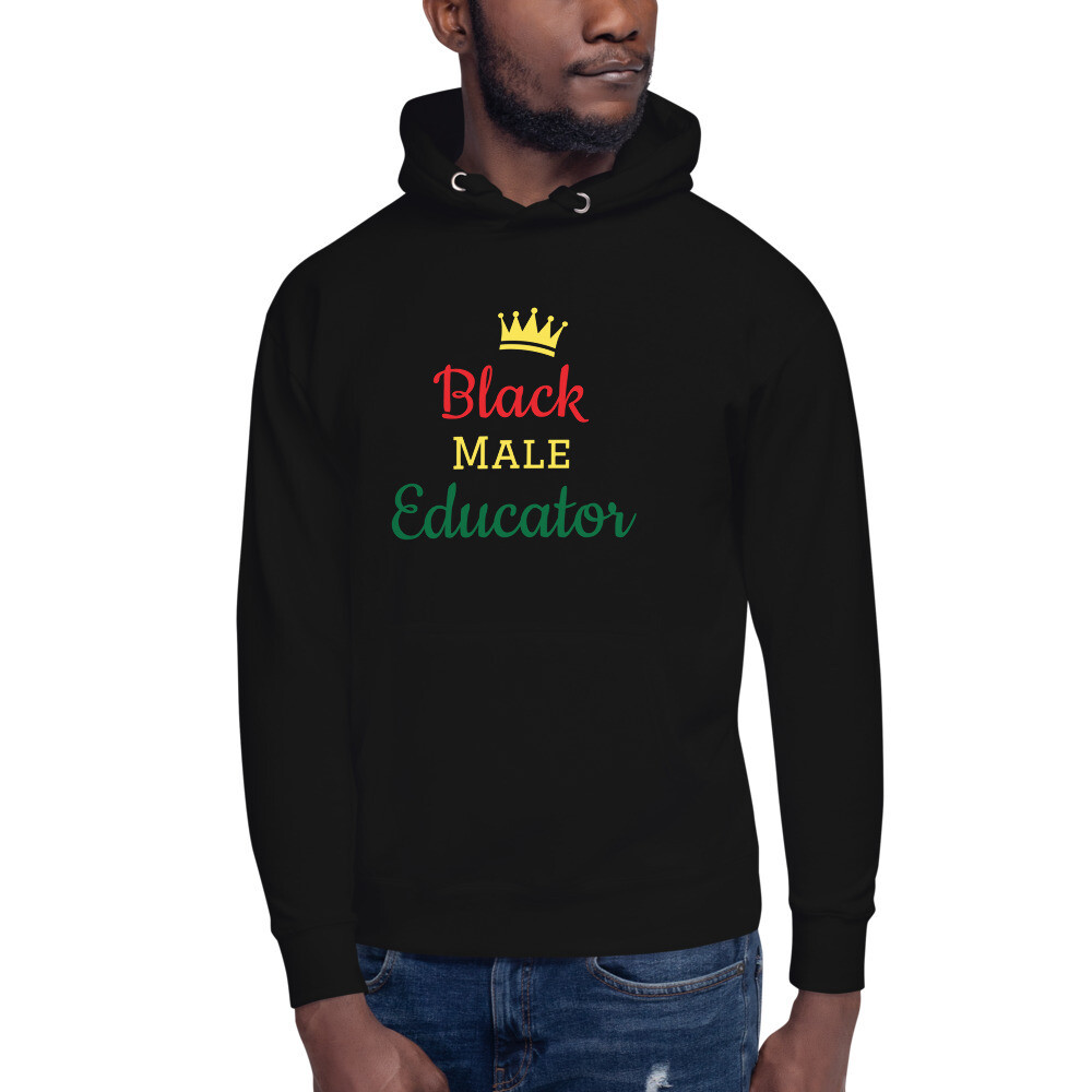 Black Male Educator Hoodie