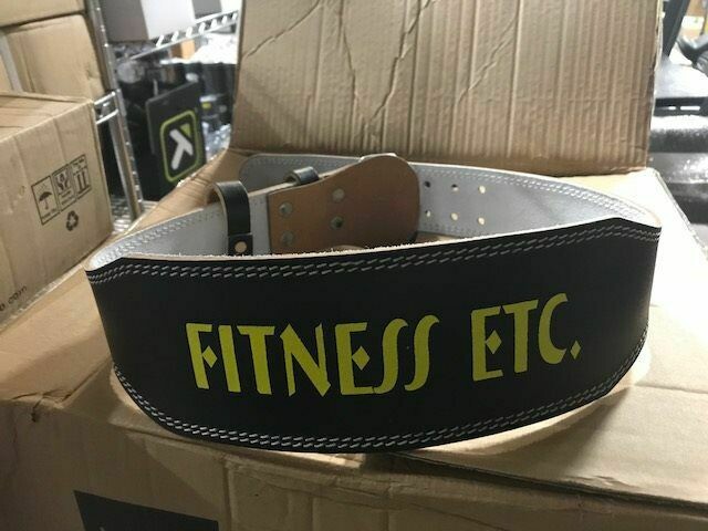 FITNESS ETC 4&quot; PADDED WEIGHT BELT