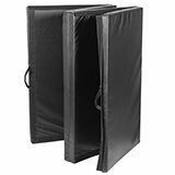 VELCRO CRASH MAT, BLACK VINYL 300cm x 120cm x 5cm