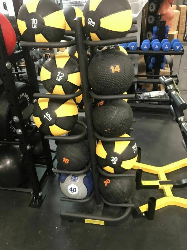 IRON ARMOUR MEDICINE BALL RACK