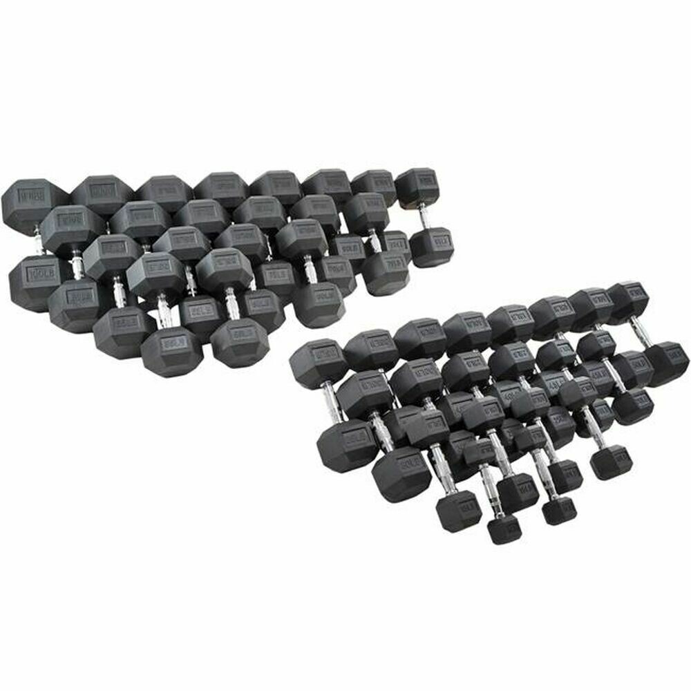 Rubber Hex Package 5-100lb  ( 2100lbs)