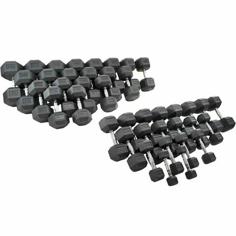 Rubber Hex Package 5-100lb  ( 2100lbs)