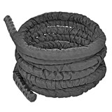 IRON ARMOUR Covered Battle Rope 1.5&quot; x 30ft, Black