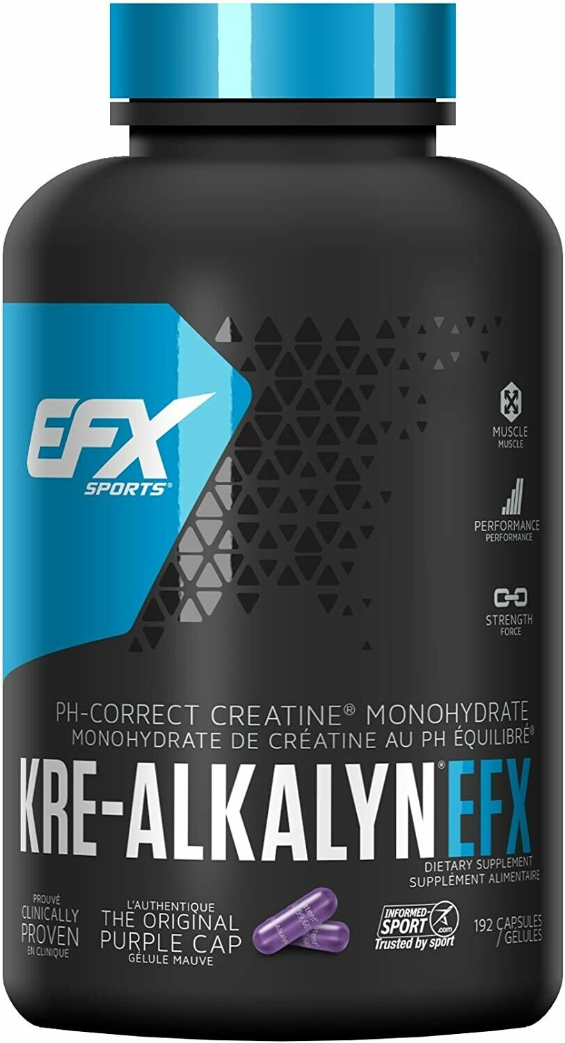 EFX Sports Kre-Alkalyn EFX 750mg (192 caps)