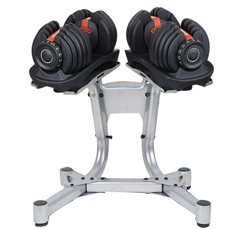 IRON ARMOUR 10-90LB ADJUSTABLE DUMBELLS WITH STAND