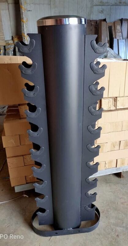 IRON ARMOUR 10 PAIR VERTICAL DUMBBELL RACK