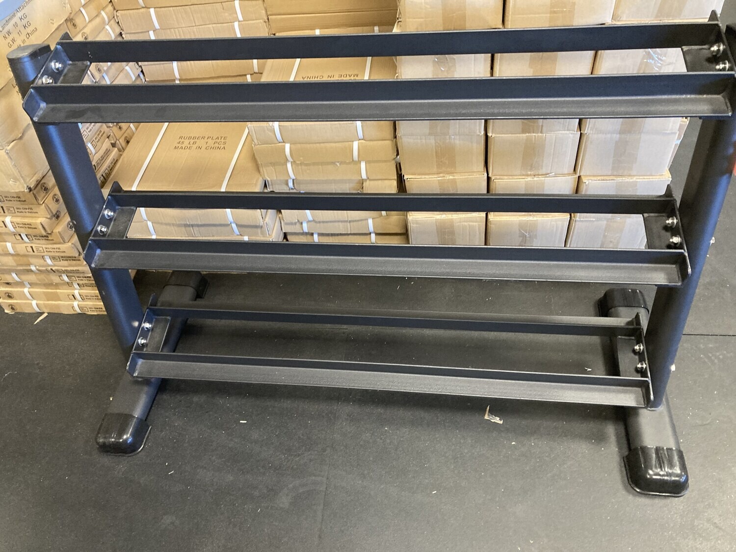 IRON ARMOUR 3 TIER DUMBELL RACK