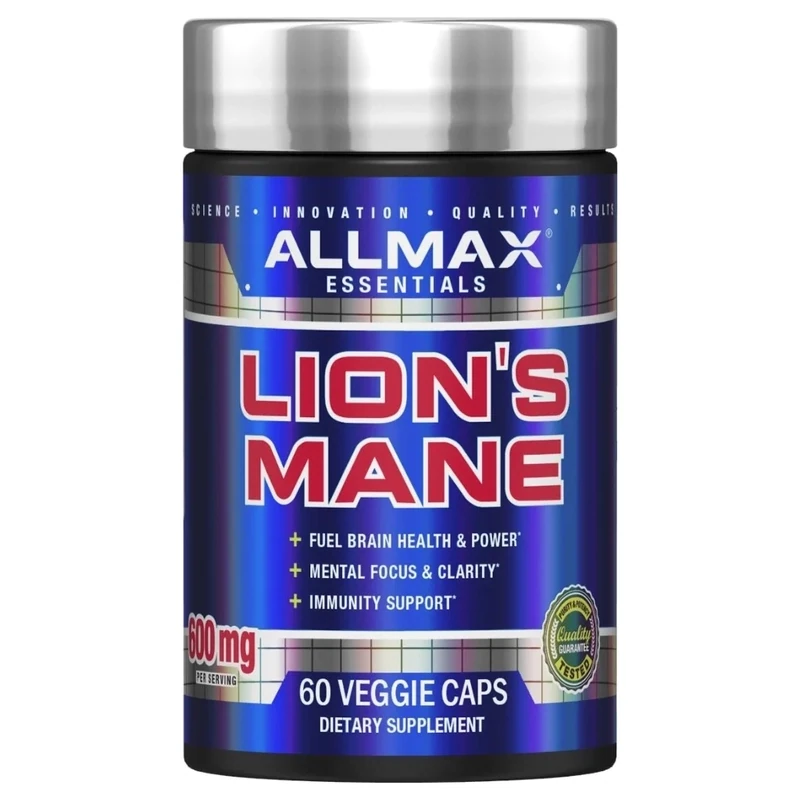 Allmax LION&#39;S MANE, 60 Vcaps