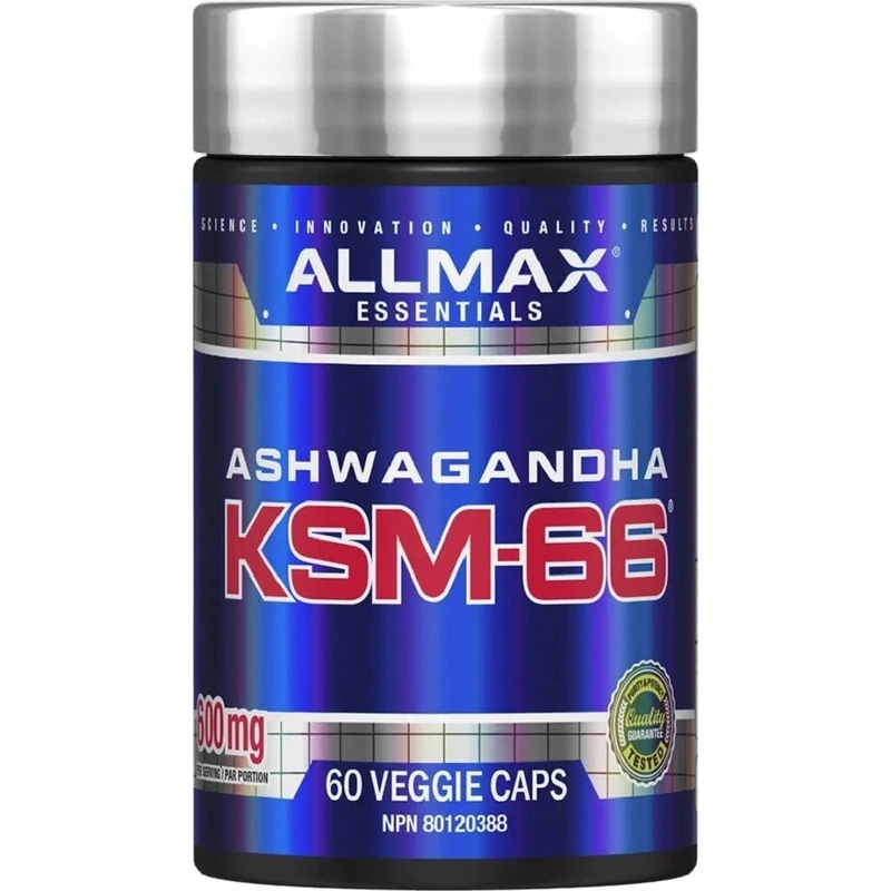 Allmax ASHWAGANDHA KSM-66, 60 Vcaps