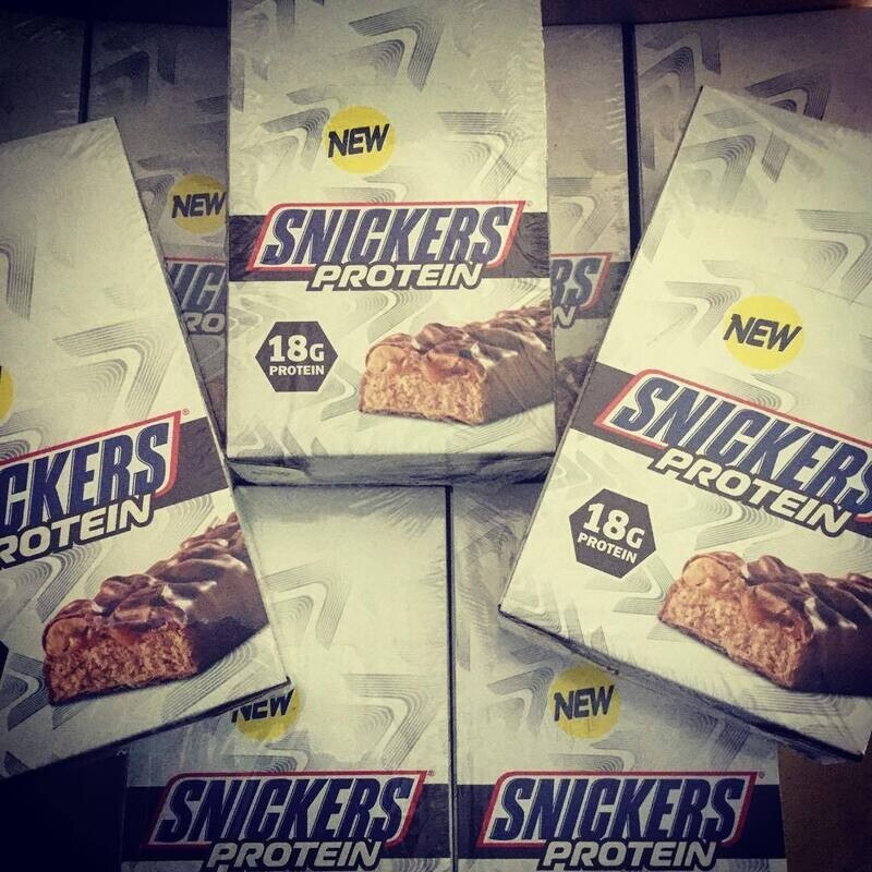 SNICKERS PROTEIN BAR 
18 BARS /  BOX