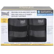 EVERLAST ADJUSTABLE ANKLE WEIGHTS