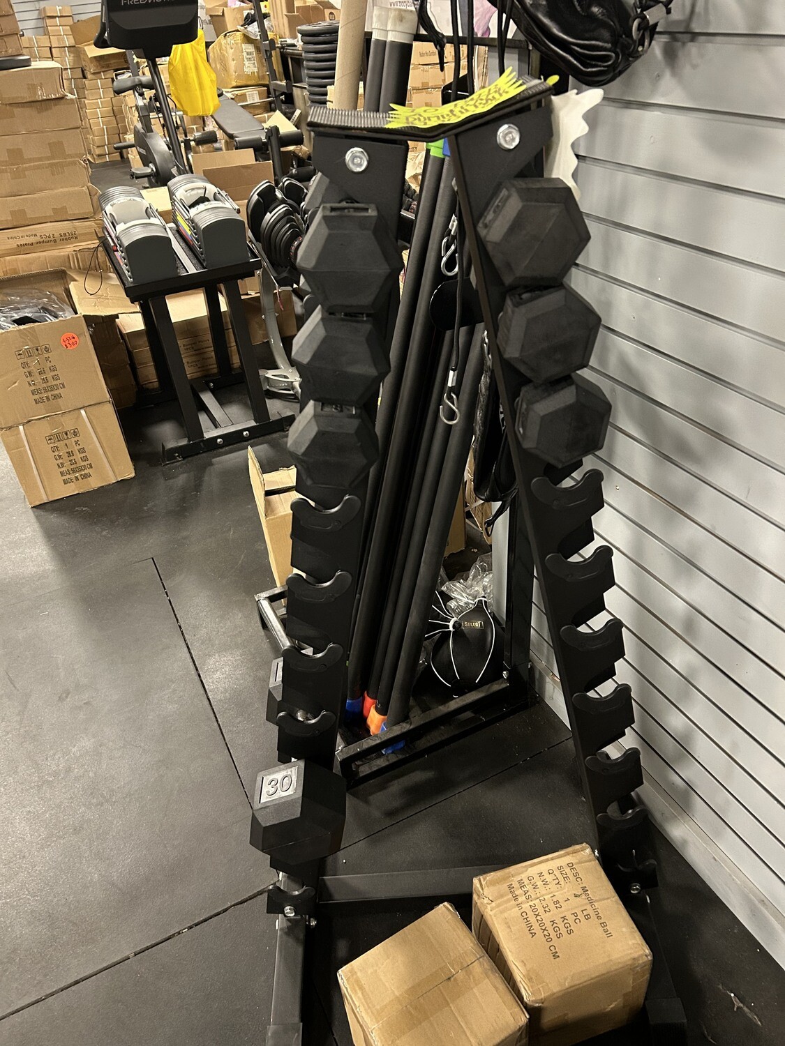 10 Pair A frame rack