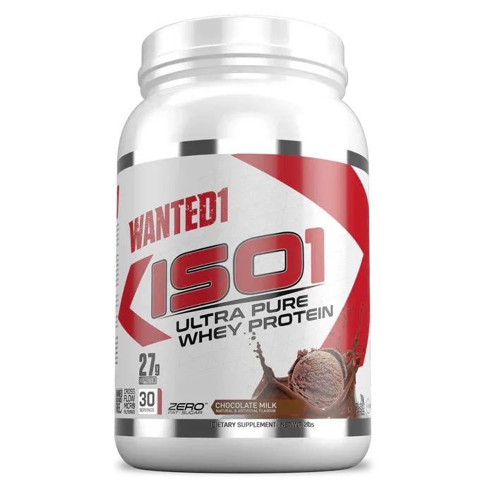 WANTED1 ISO1 - ULTRA PURE WHEY ISOLATE PROTEIN - 2LBS